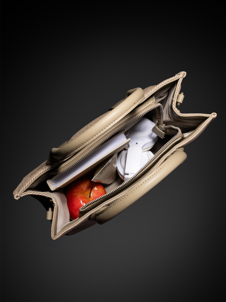 Сумка женская David Jones 7724 oatmeal beige