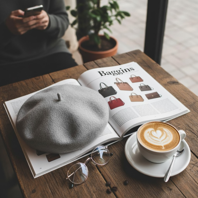 Берет женский Stigler, св.маренго Берет женский Stigler, св.маренго