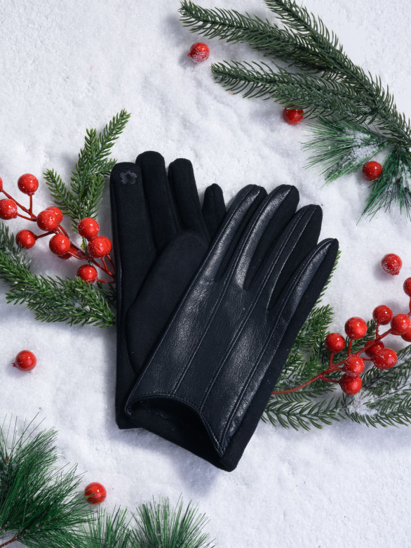 Перчатки женские HAVVS 6026 черные