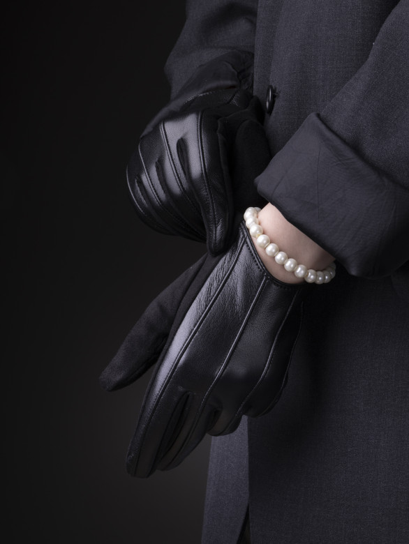 Перчатки женские HAVVS 6026 черные