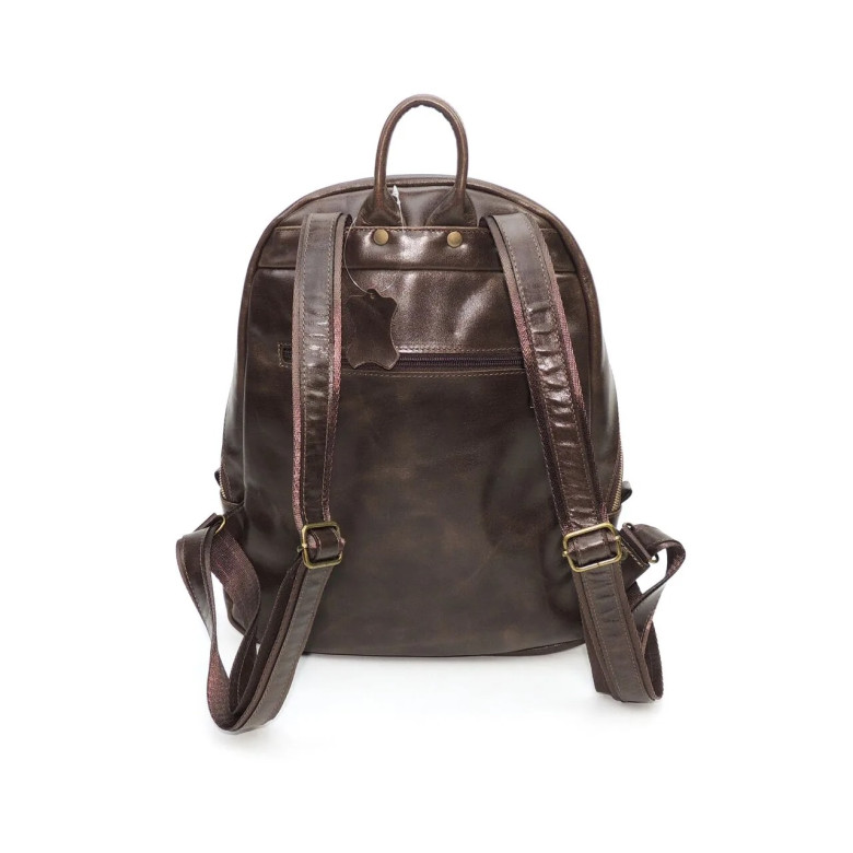 Рюкзак женский Natalia Kalinovskaya, «Эша» коричневый гладкий Рюкзак женский Natalia Kalinovskaya, «Эша» коричневый гладкий
