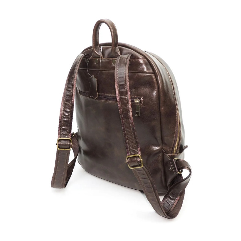 Рюкзак женский Natalia Kalinovskaya, «Эша» коричневый гладкий Рюкзак женский Natalia Kalinovskaya, «Эша» коричневый гладкий