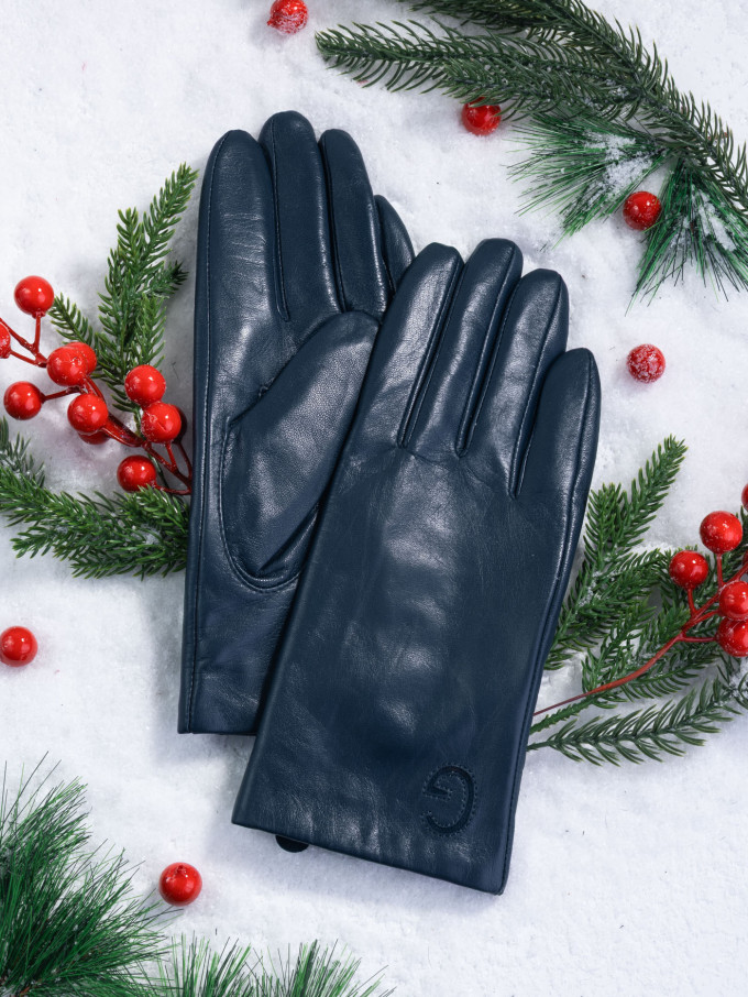 Перчатки женские Baggins 20026 т.синие (71)-8