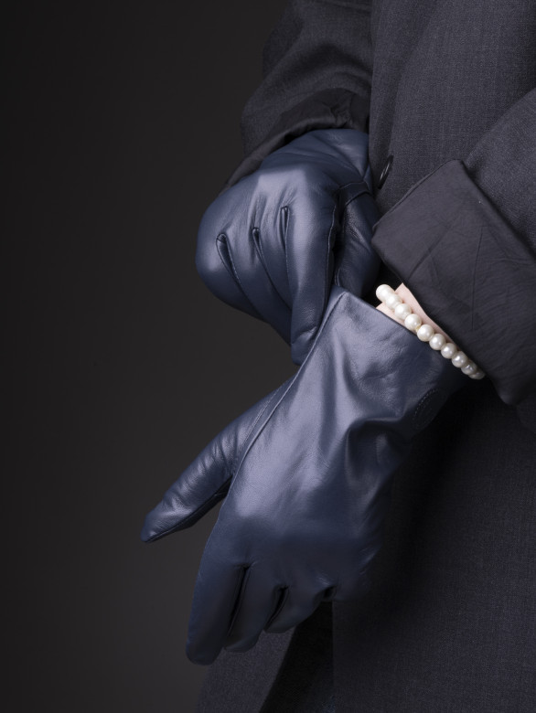 Перчатки женские Baggins 20026 т.синие 