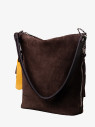Сумка Baggins 2057 замша коричневая Сумка Baggins 2057 замша коричневая