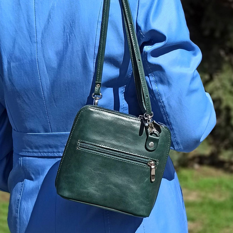 Сумка женская Natalia Kalinovskaya, «Тинна» зеленая Сумка женская Natalia Kalinovskaya, «Тинна» зеленая