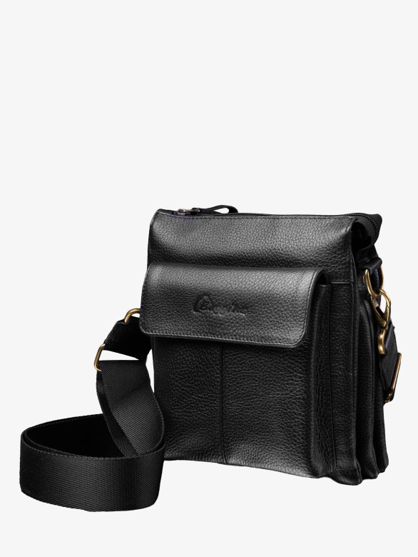 Сумка мужская  Baggins 0108 фл.черная