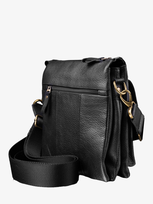 Сумка мужская  Baggins 0108 фл.черная