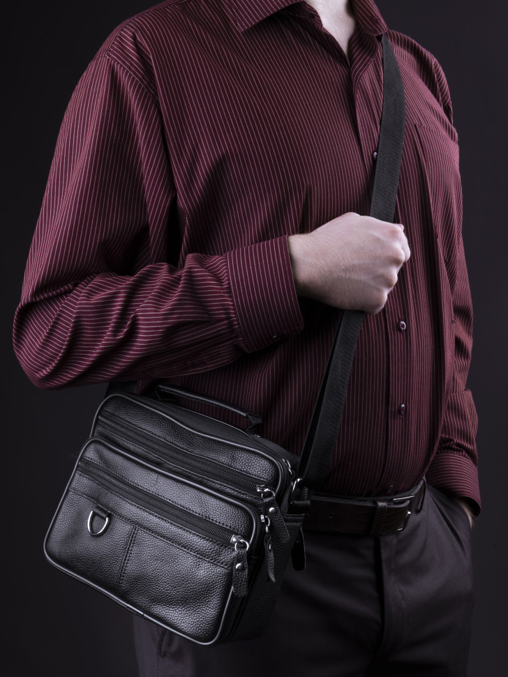 Сумка мужская Baggins 8720 черная