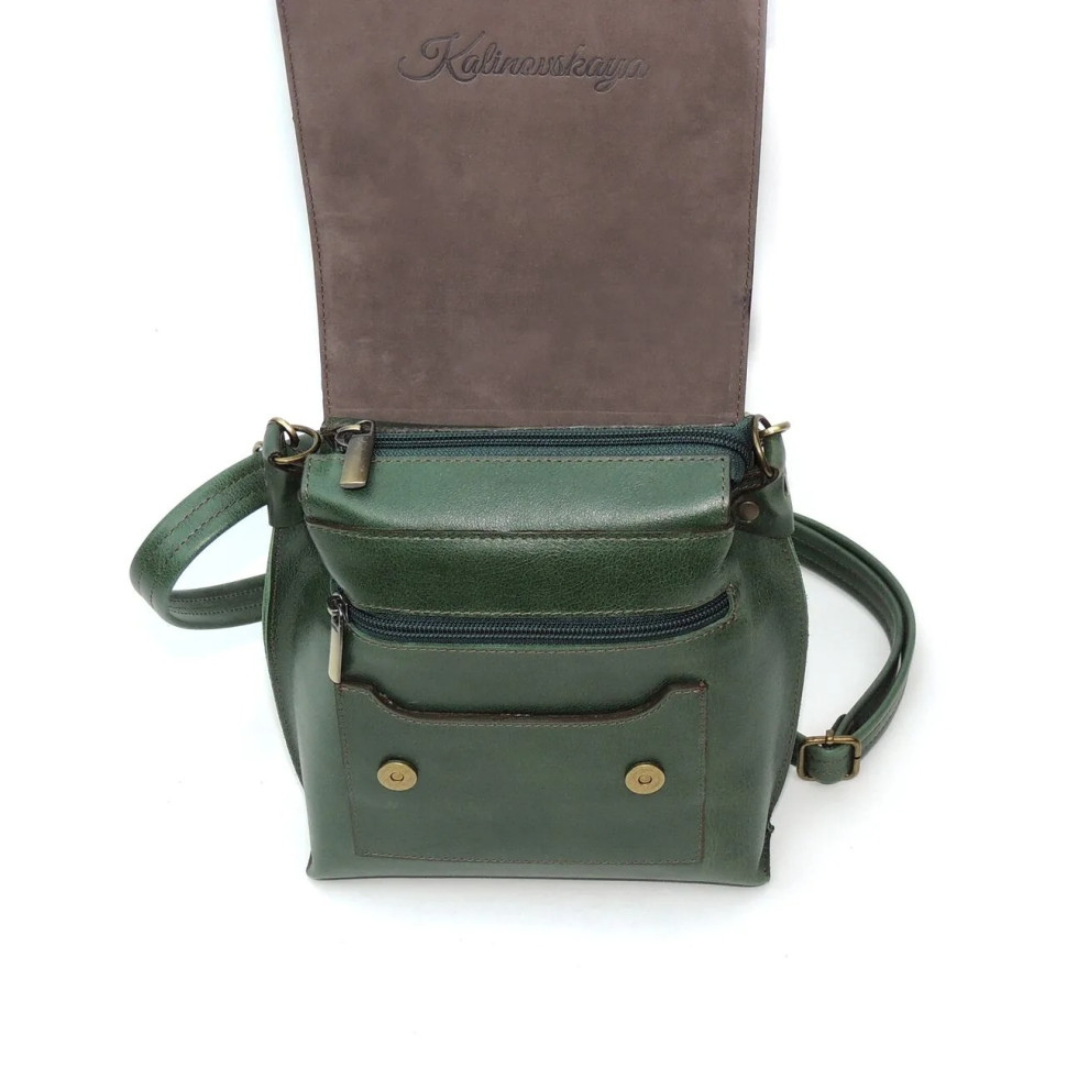 Сумка женская Natalia Kalinovskaya «Джессика» зелёная