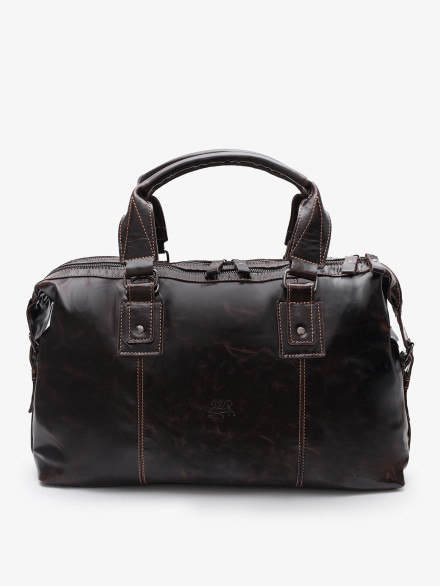 Сумка мужская из натуральной кожи Maxsimo Tarnavsky 1045 тёмно-коричневая