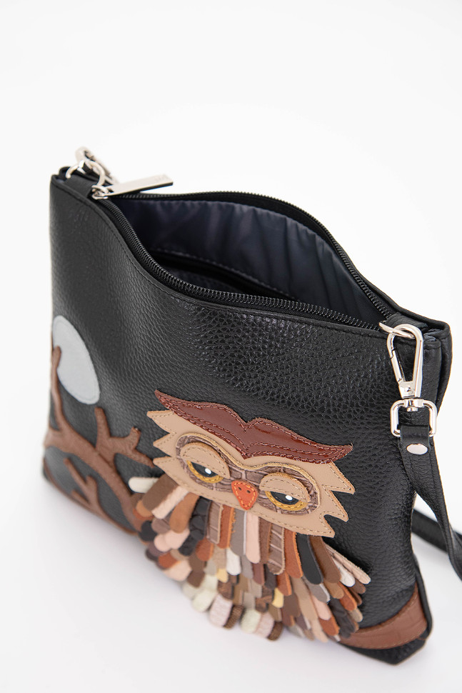 Сумка Protege ДС-310-92 "Сова-№2" черный Сумка Protege ДС-310-92 "Сова-№2" черный