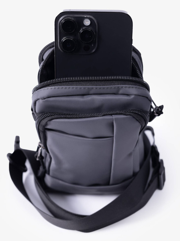 Сумка Aotian, Б 61039 серая