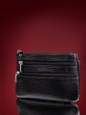 Кошелек для мелочи + ключница A-00141 black