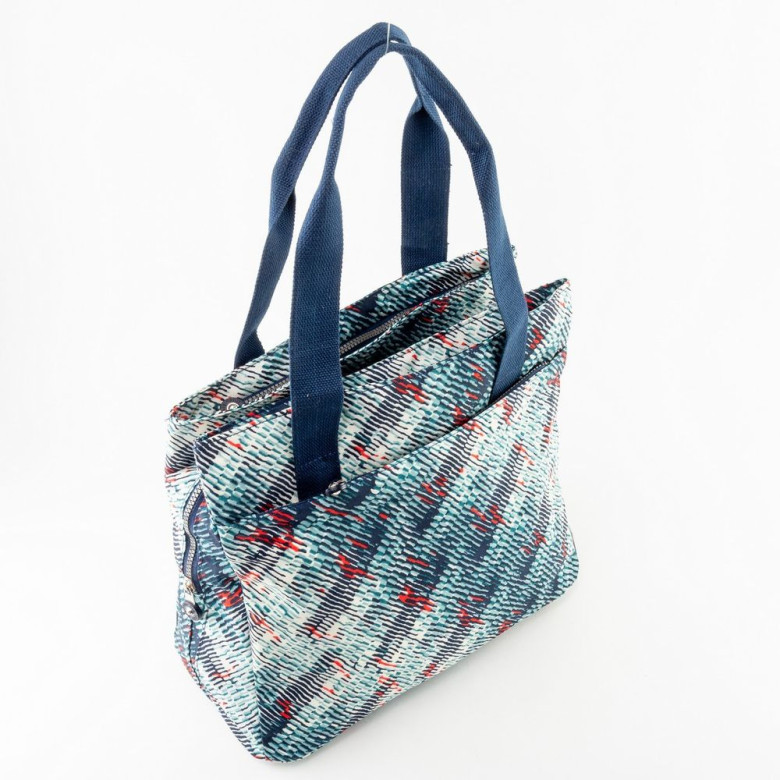 Сумка женская Ruilaisi 168 синяя в крапинку Сумка женская Ruilaisi 168 синяя в крапинку