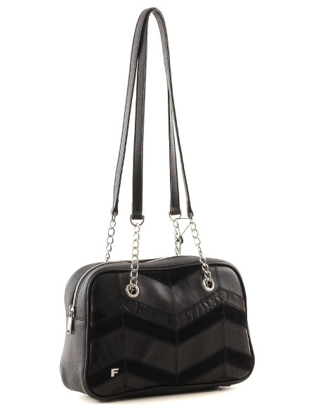 Сумка женская Fiato, 2732 печворг микс 440 черная Сумка женская Fiato, 2732 печворг микс 440 черная