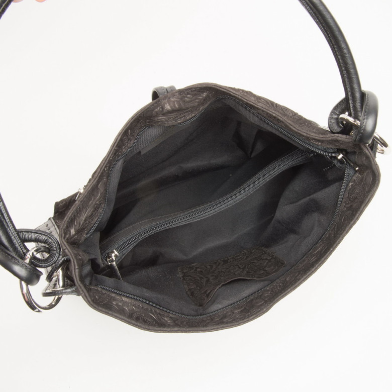 Сумка женская итальянская Roberta Firenze sissi 153 чёрная