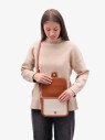 Сумка женская David Jones 7014 cognac