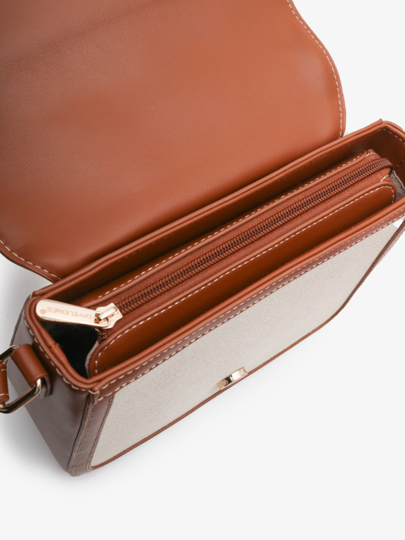 Сумка женская David Jones 7014 cognac