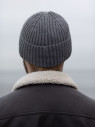 Шапка мужская 12828/2 MARHATTER серая (57-59)