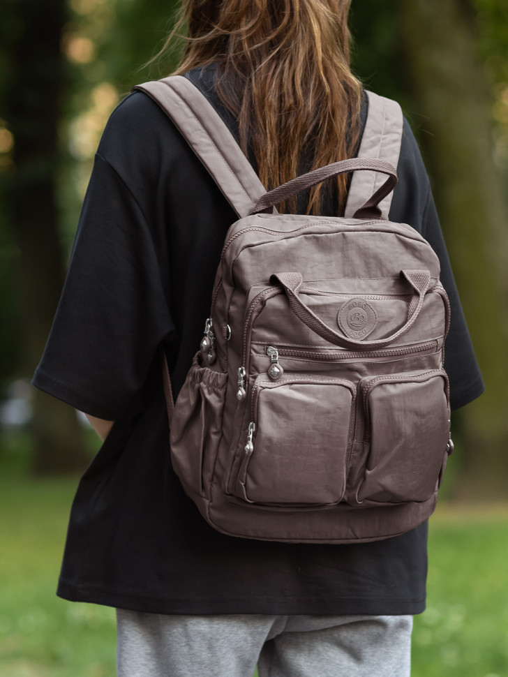 Рюкзак женский Bobo 1812 тёмно-бежевый Рюкзак женский Bobo 1812 тёмно-бежевый