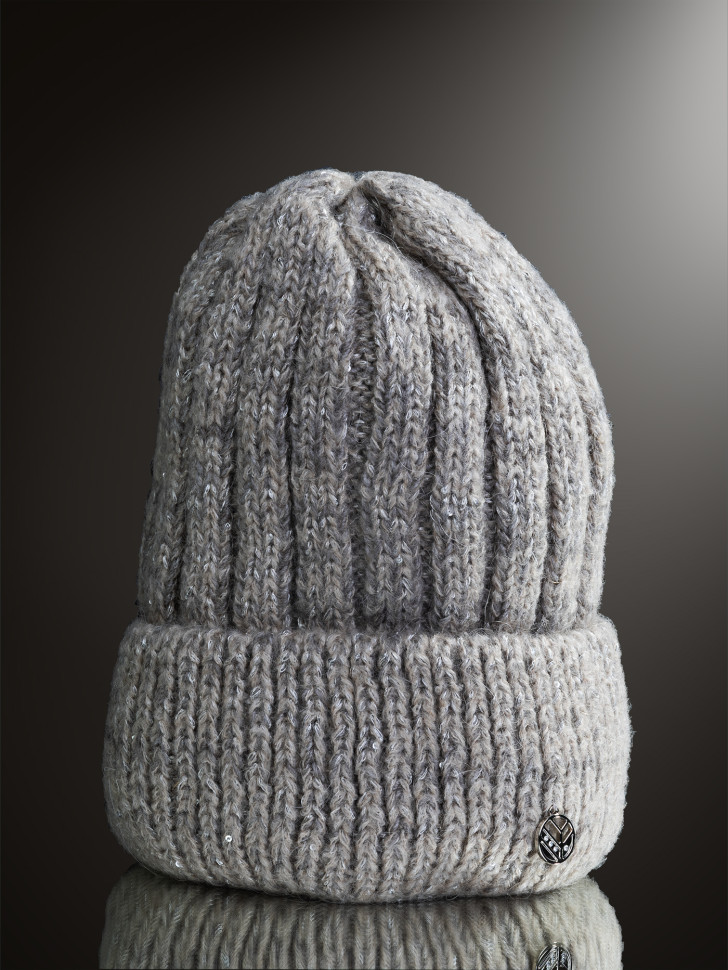 Шапка женская 12838/2 MARHATTER серо-бежевый (56-58) Шапка женская 12838/2 MARHATTER серо-бежевый (56-58)