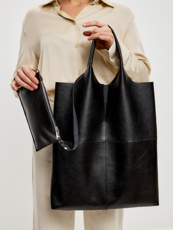 Сумка FIATO 2653С вителло чёрная