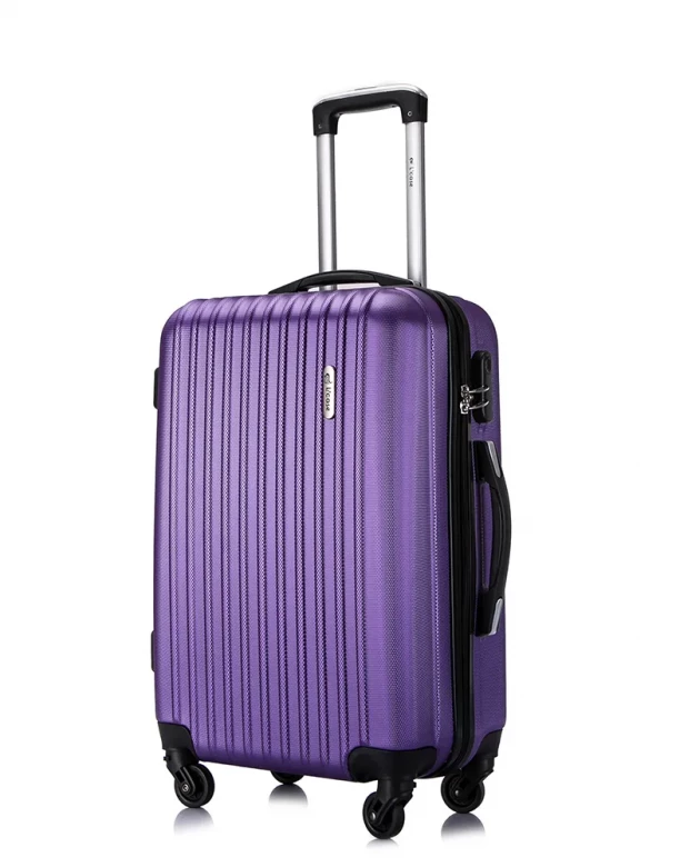 Чемодан L'Case, BCP-12-02 Krabi фиолетовый 22"