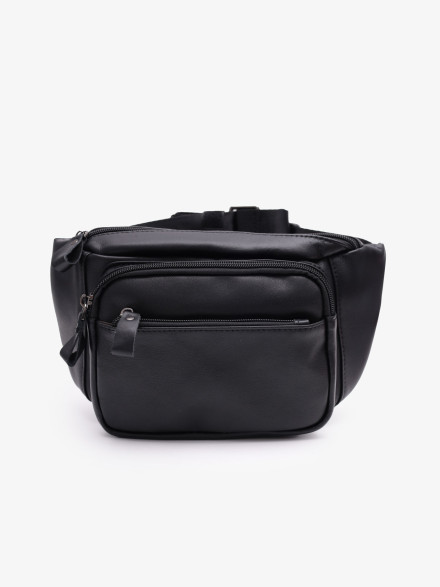 Мужская сумка на пояс ZUOBINLI 0186(9810) чёрная