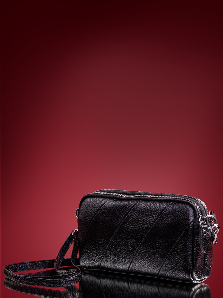 Женская сумка Cciline А-5004 чёрная Женская сумка Cciline А-5004 чёрная