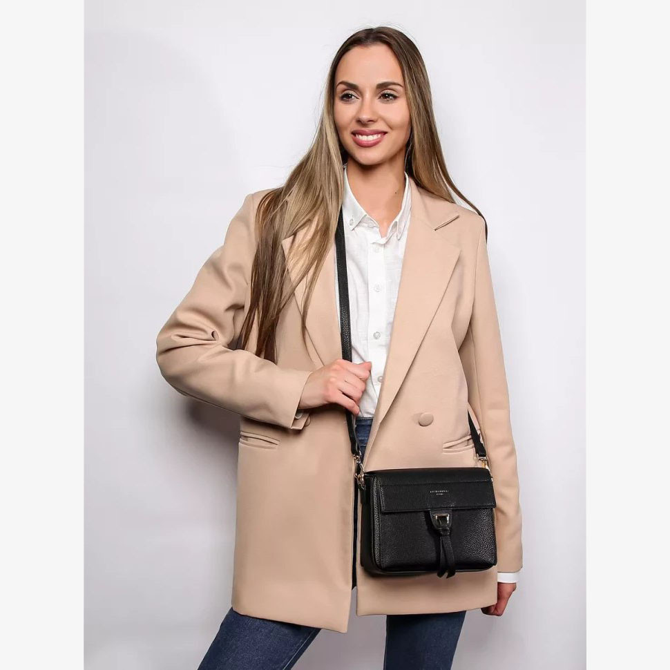 Сумка женская David Jones 6990 black Сумка женская David Jones 6990 black