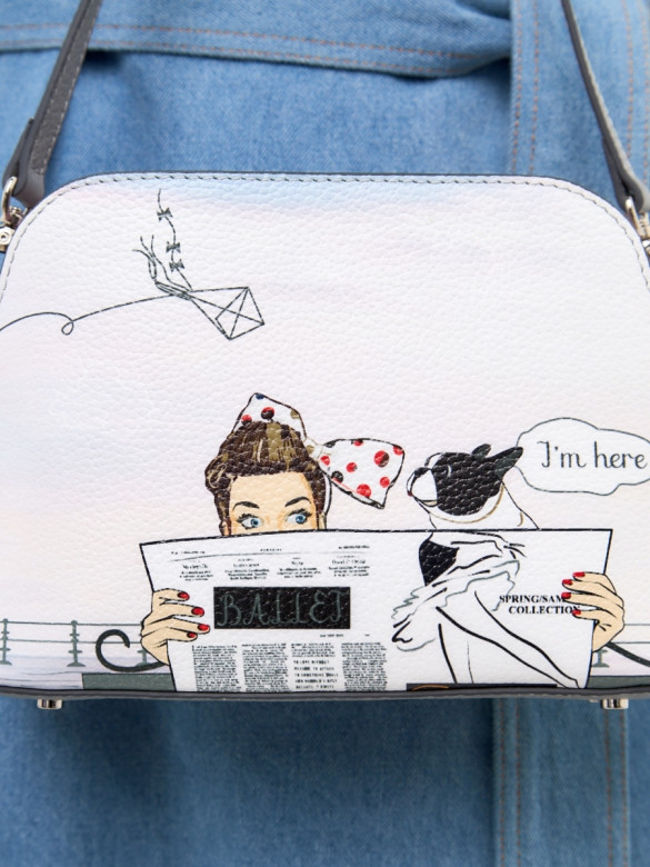 Сумка Curanni 2537 джорнале роза