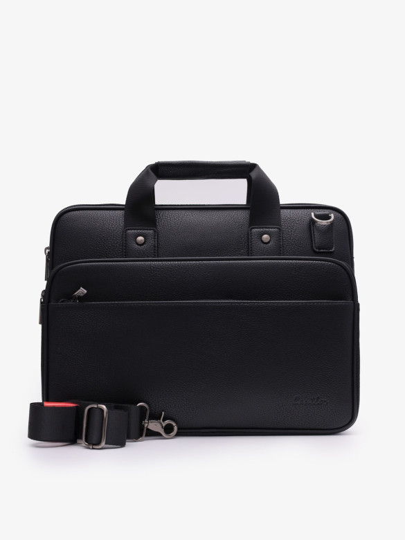 Сумка мужская Cantlor Ж03-705B-01 черная Сумка мужская Cantlor Ж03-705B-01 черная