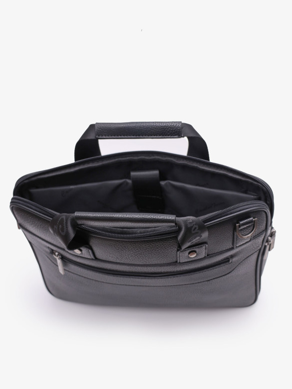 Сумка мужская Cantlor Ж03-705B-01 черная Сумка мужская Cantlor Ж03-705B-01 черная