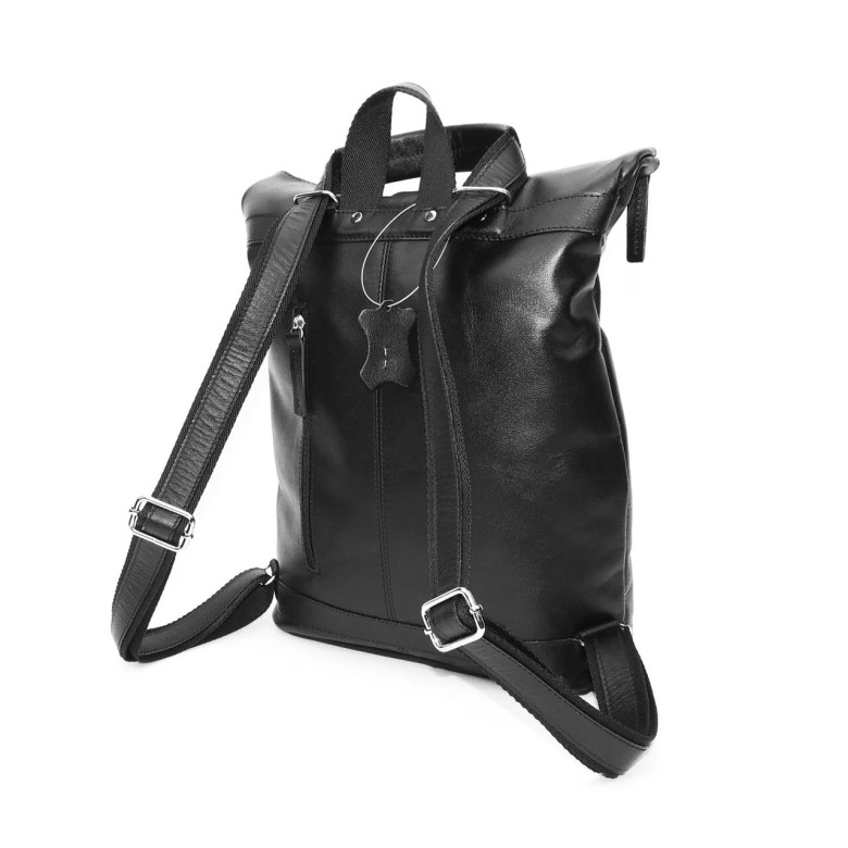 Рюкзак женский Natalia Kalinovskaya СР-34т.711 «Джемма» чёрный гладкий