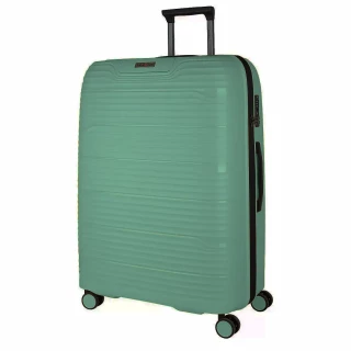 Чемодан средний M Eberhart Wave полипропилен зелёный 46W-022-424