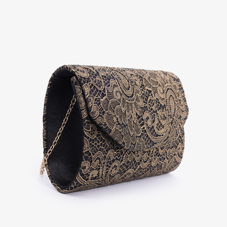 Клатч женский Funxilan 1708-2 black/gold Клатч женский Funxilan 1708-2 black/gold