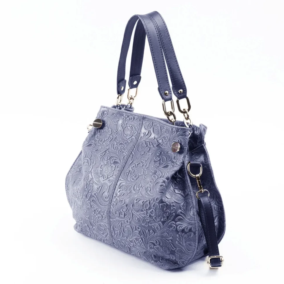 Сумка женская итальянская Roberta Firenze 245 sissi синяя