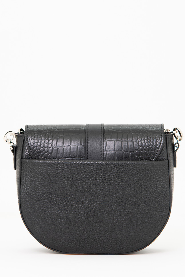 Сумка Protege Ц-472 тёмно-коричневая флотер+гладкая Сумка Protege Ц-472 тёмно-коричневая флотер+гладкая