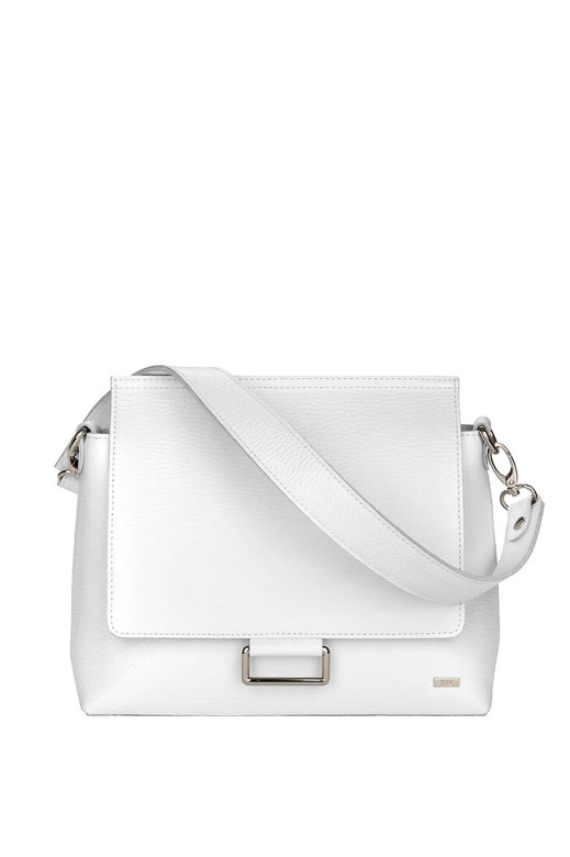 Сумка женская ДЕМИ 79308 КРИСТАЛЛ софти снежная