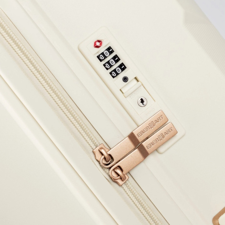 Чемодан Eberhart Cosmo 54C полипропилен 4 колеса