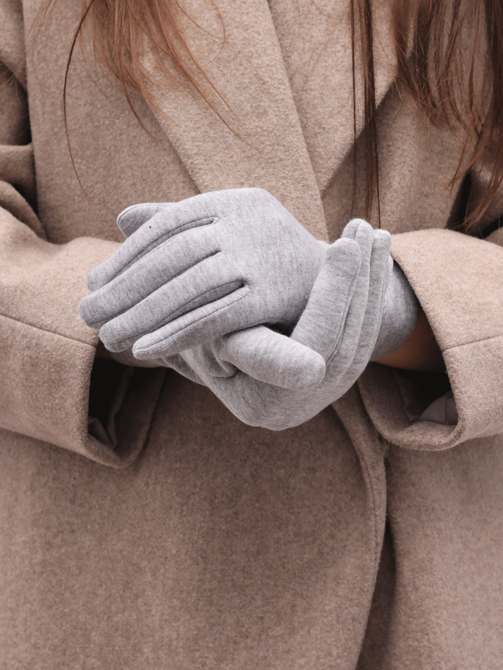 Перчатки HengTai (4.6)1321 светло-серые Перчатки HengTai (4.6)1321 светло-серые