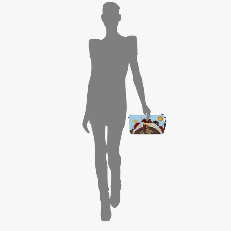 Сумка женская Protege, ДС-251-45, "Город №4день"чёрная