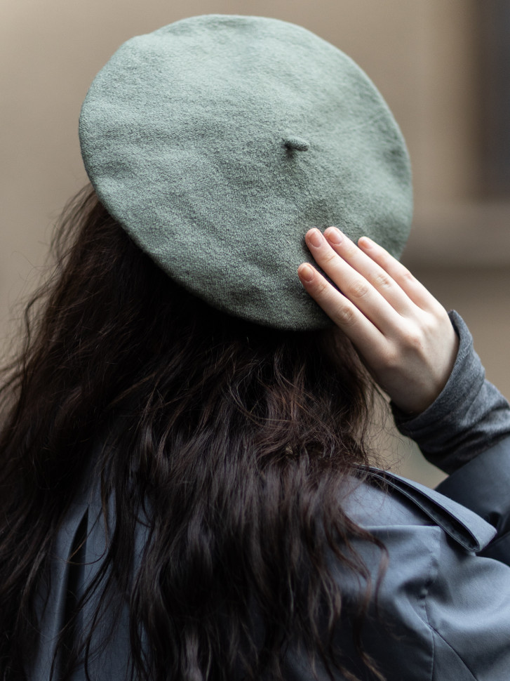 Берет женский Stigler, полынь