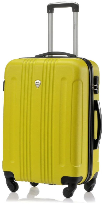 Чемодан L'Case, Bangkok без расширения жёлтый 