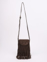 Сумка Lamagio 5840 замша коричневая