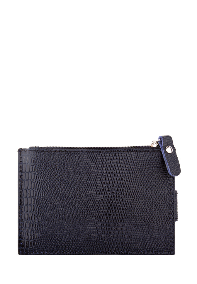 Кредитница КРИС INDIGO кожа варан синий, 77753