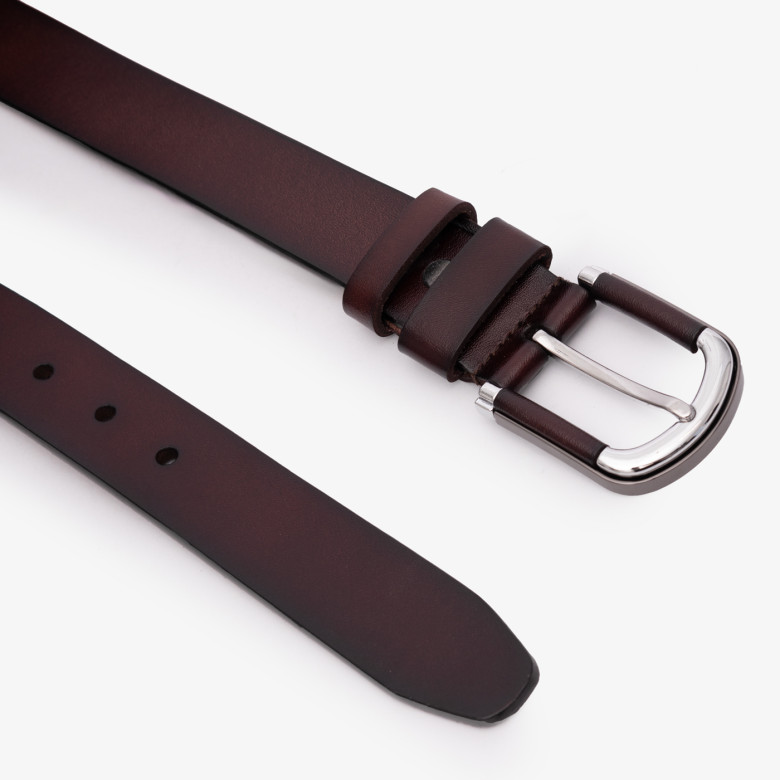 Ремень женский T.I.A. 1470(35) бордовый