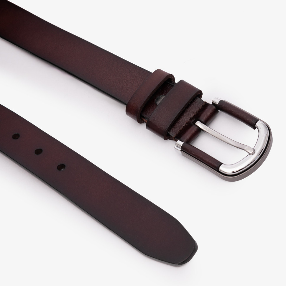 Ремень женский T.I.A. 1470(35) бордовый Ремень женский T.I.A. 1470(35) бордовый