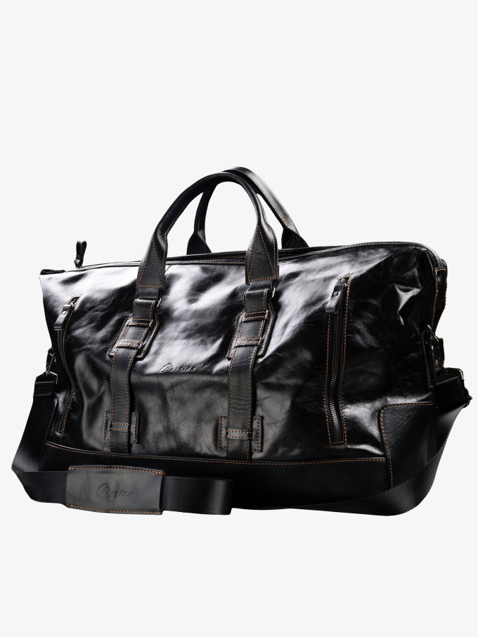 Сумка дорожная Baggins 1017 черная пулл-ап